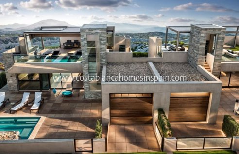 Detached Villa - New Build - Fuente Álamo - Fuente Alamo