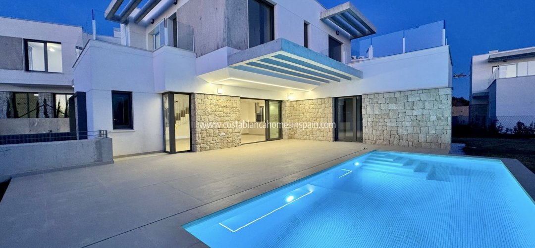 Detached Villa - Obra Nueva - Finestrat - Finestrat
