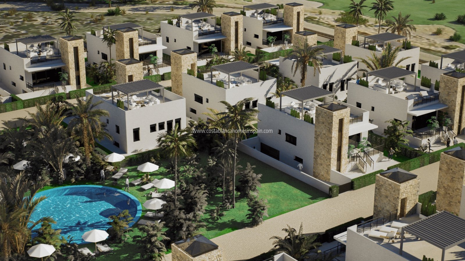 New Build - Detached Villa - Camposol Golf