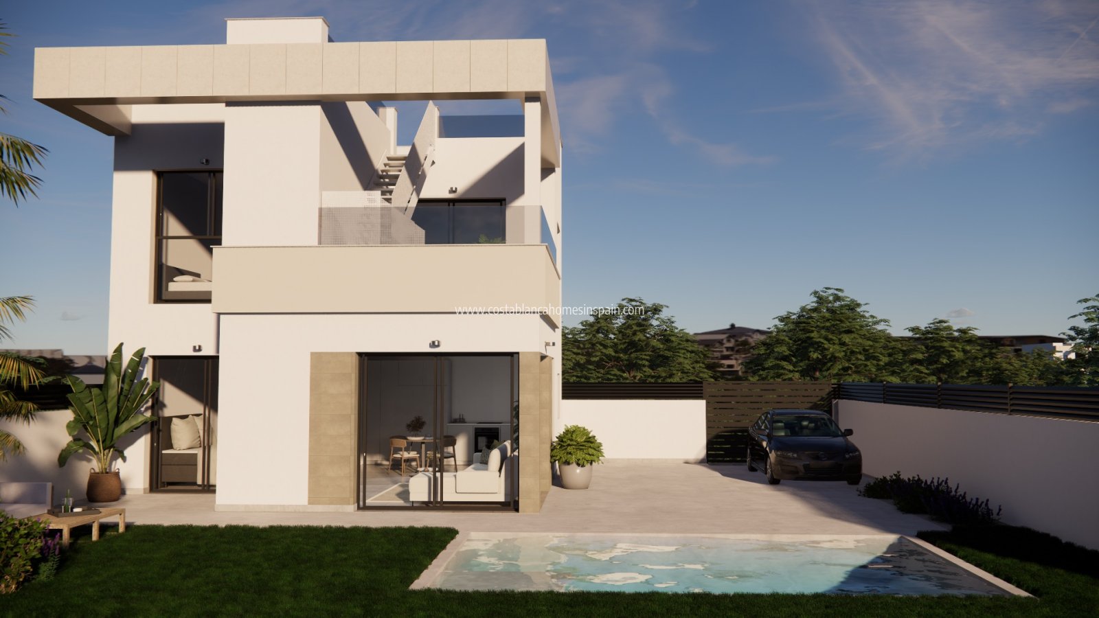 New Build - Detached Villa - Orihuela - Orihuela Costa