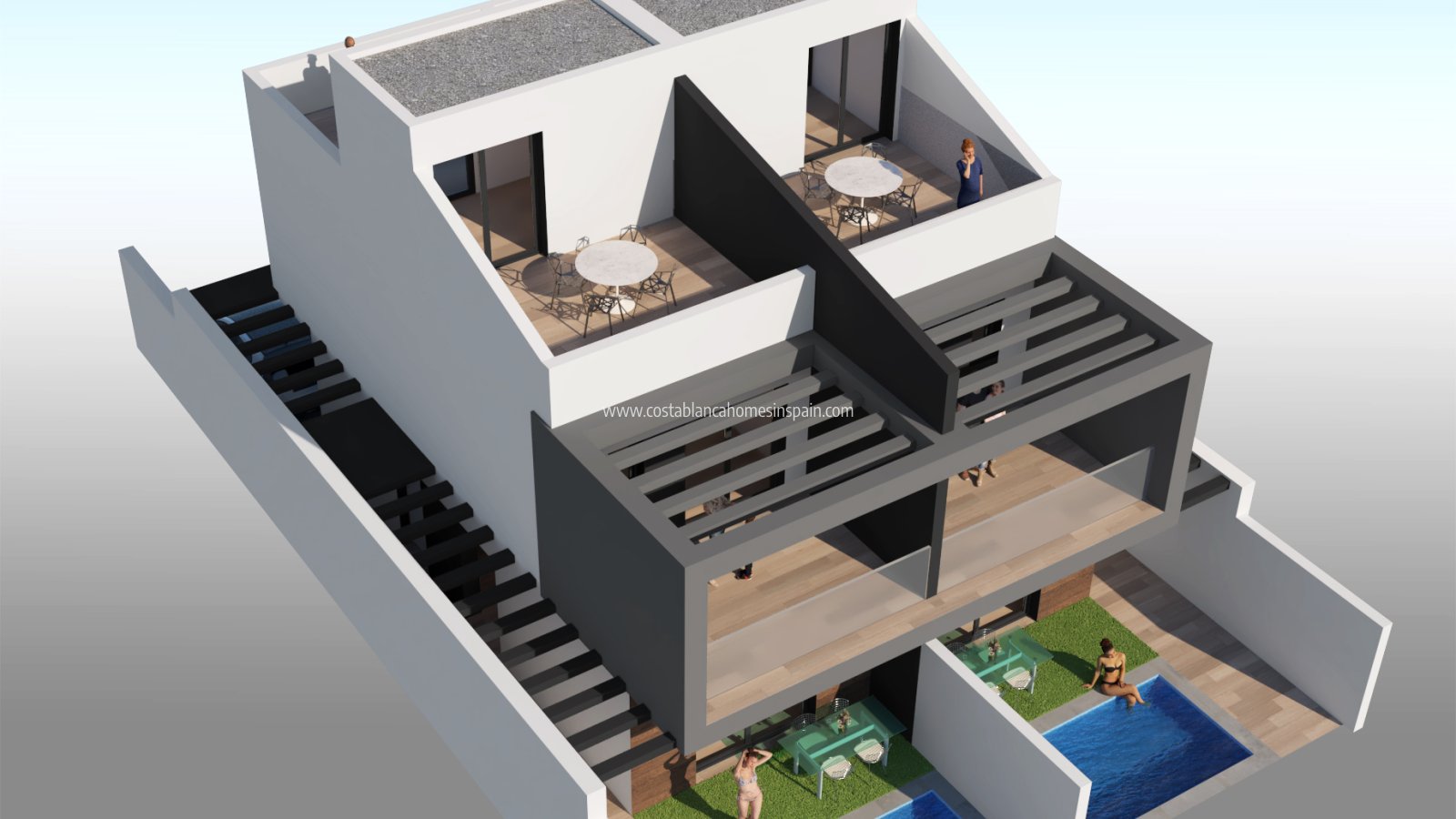 New Build - Semi - Detached Villa - San Javier