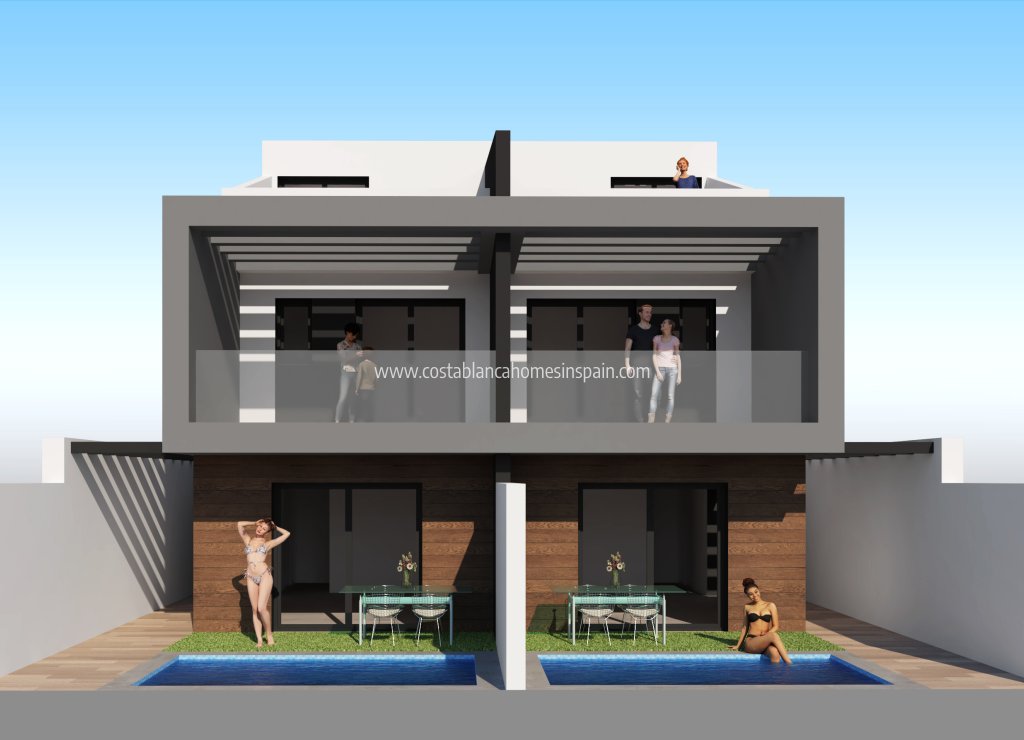 New Build - Semi - Detached Villa - San Javier