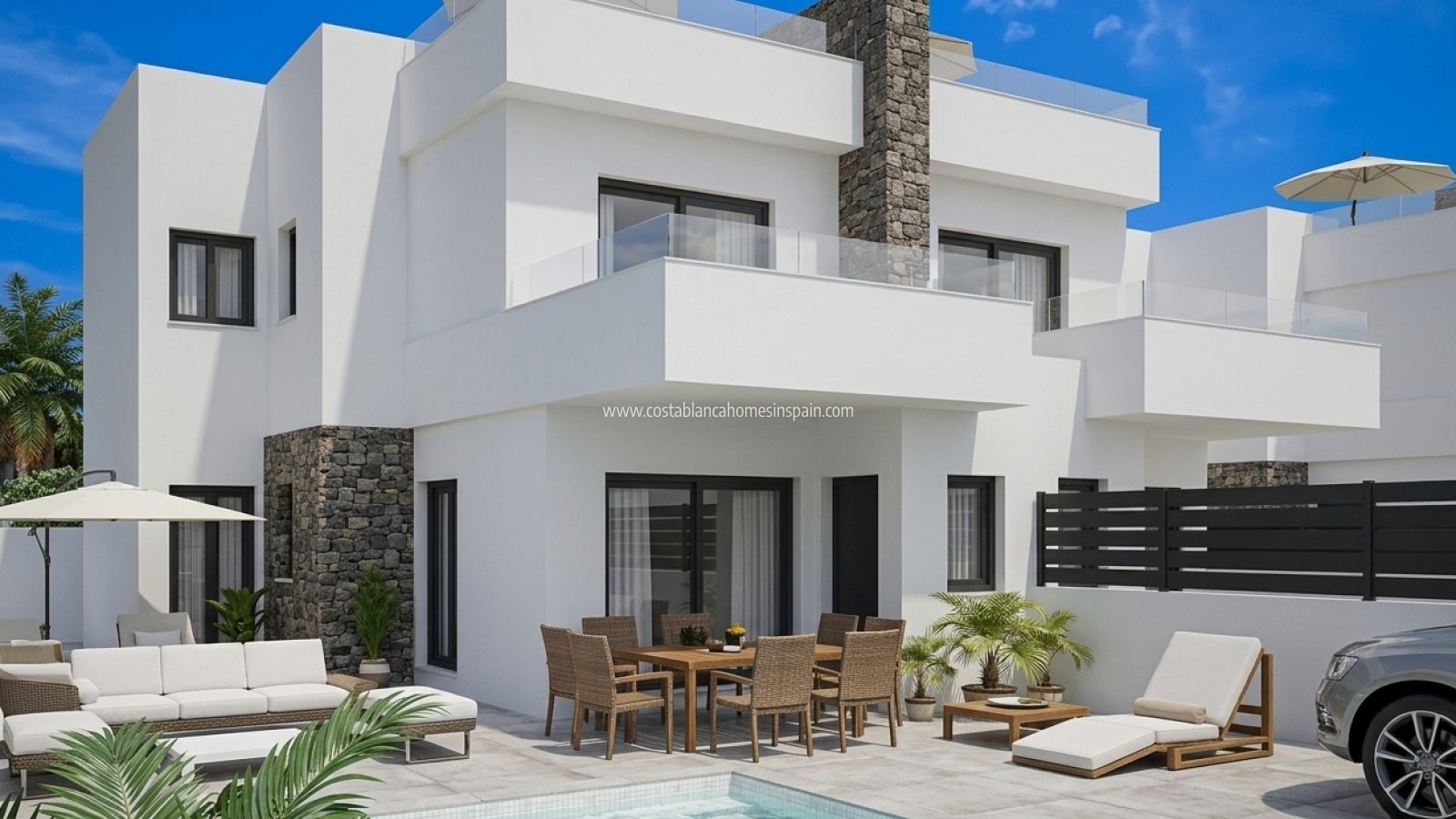 New Build - Semi - Detached Villa - Vistabella