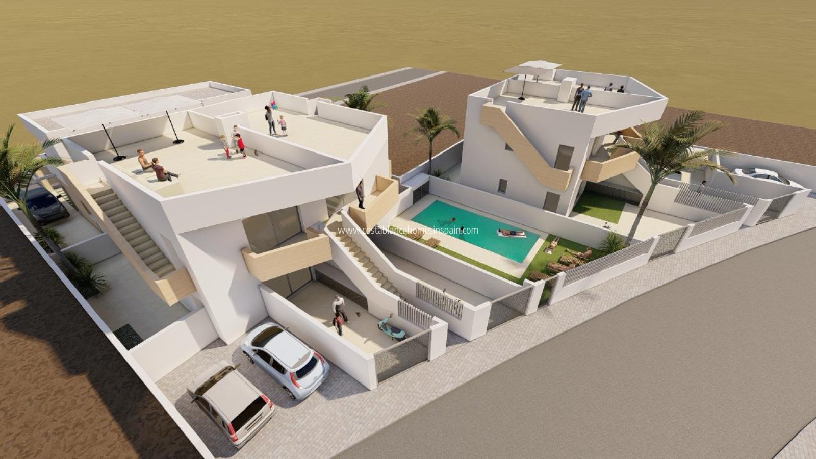 New Build - Townhouse - Mazarron - Mazarrón