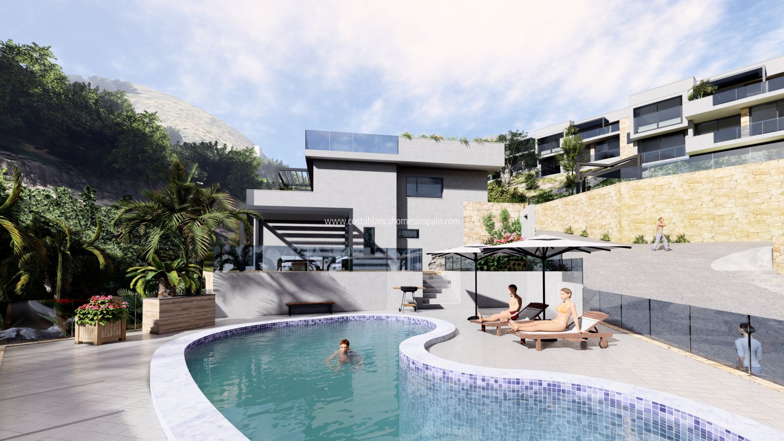 Nouvelle construction - Detached Villa - Altea