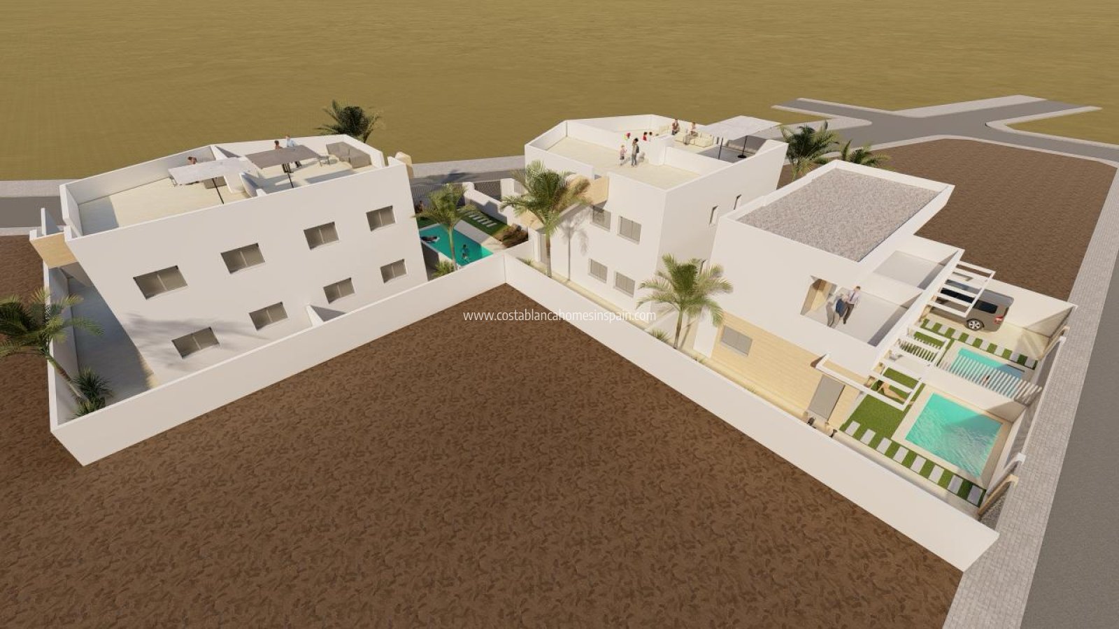 Nouvelle construction - Townhouse - Mazarron - Mazarrón