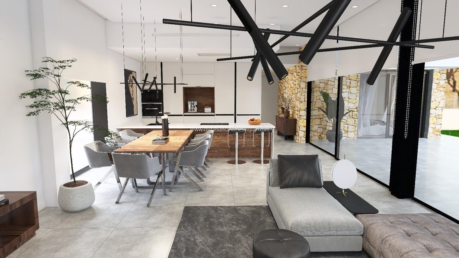 Nybygg - Detached Villa - Aspe