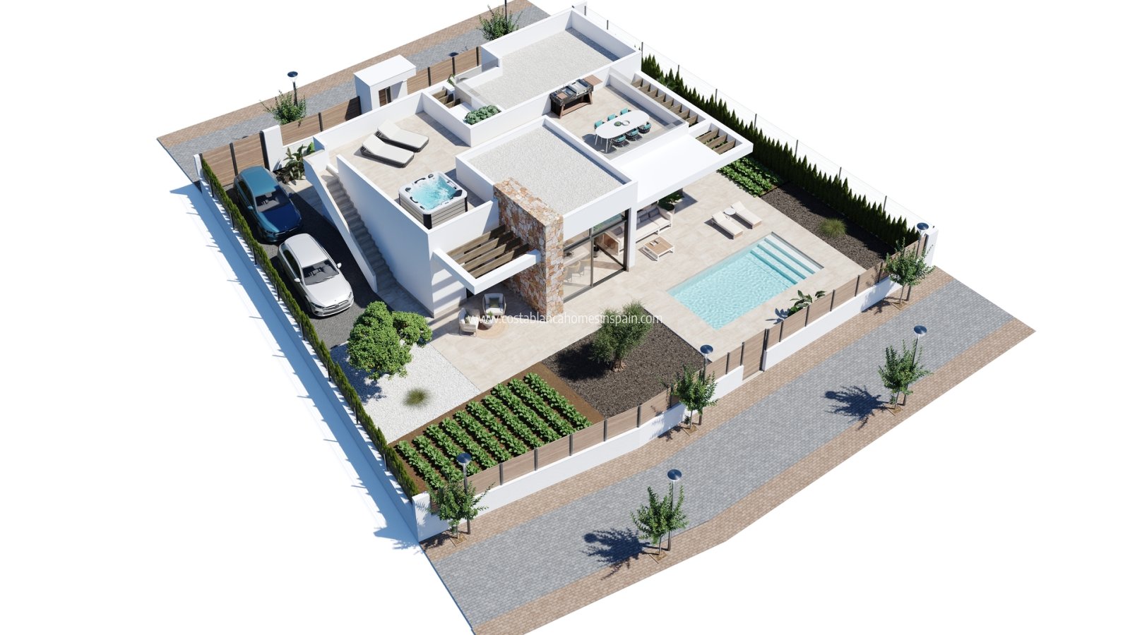 Nybygg - Detached Villa - Fuente Álamo - Fuente Alamo