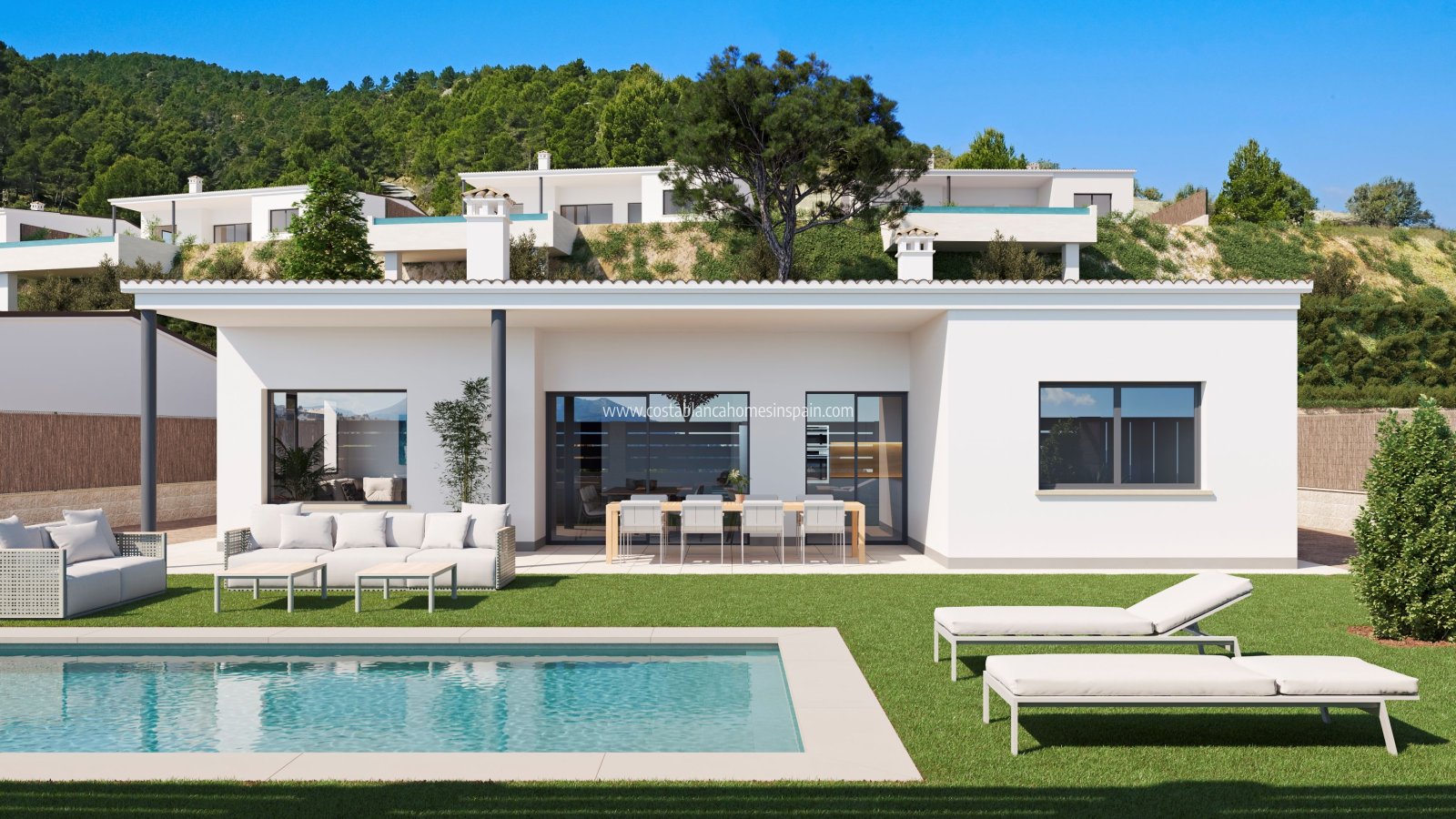 Nybygg - Detached Villa - Penàguila