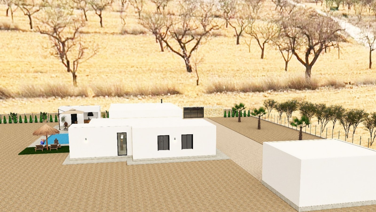 Nybygg - Detached Villa - Pinoso
