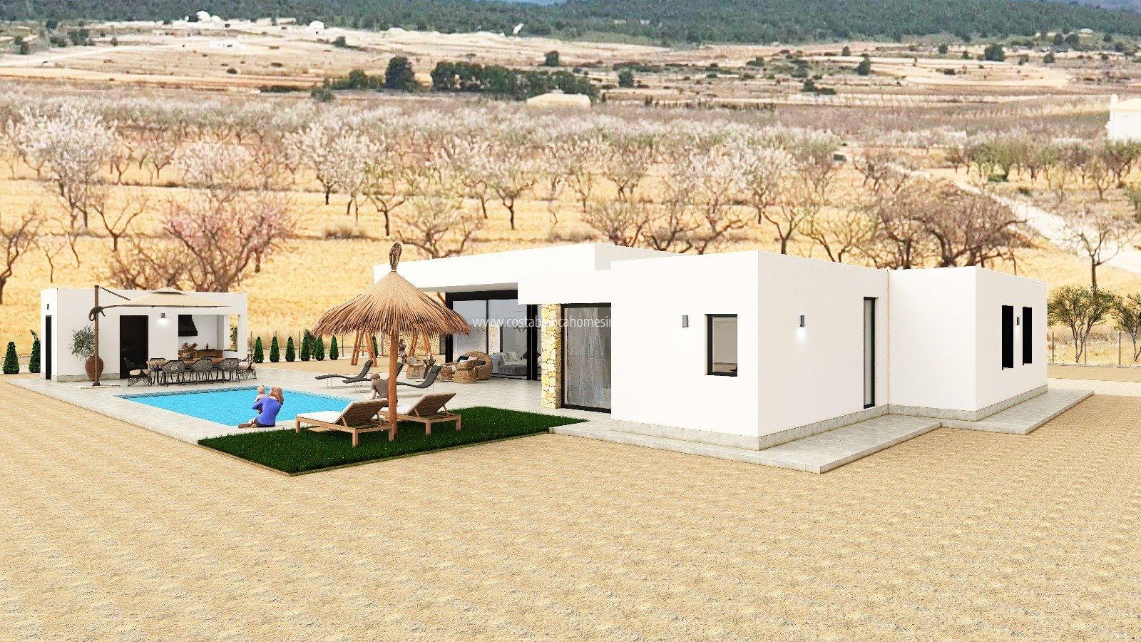 Nybygg - Detached Villa - Pinoso
