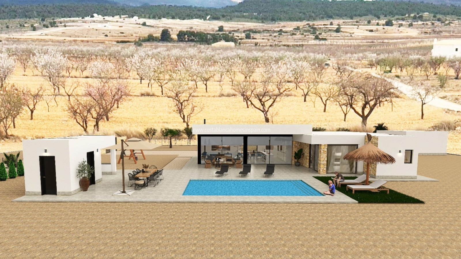 Nybygg - Detached Villa - Pinoso