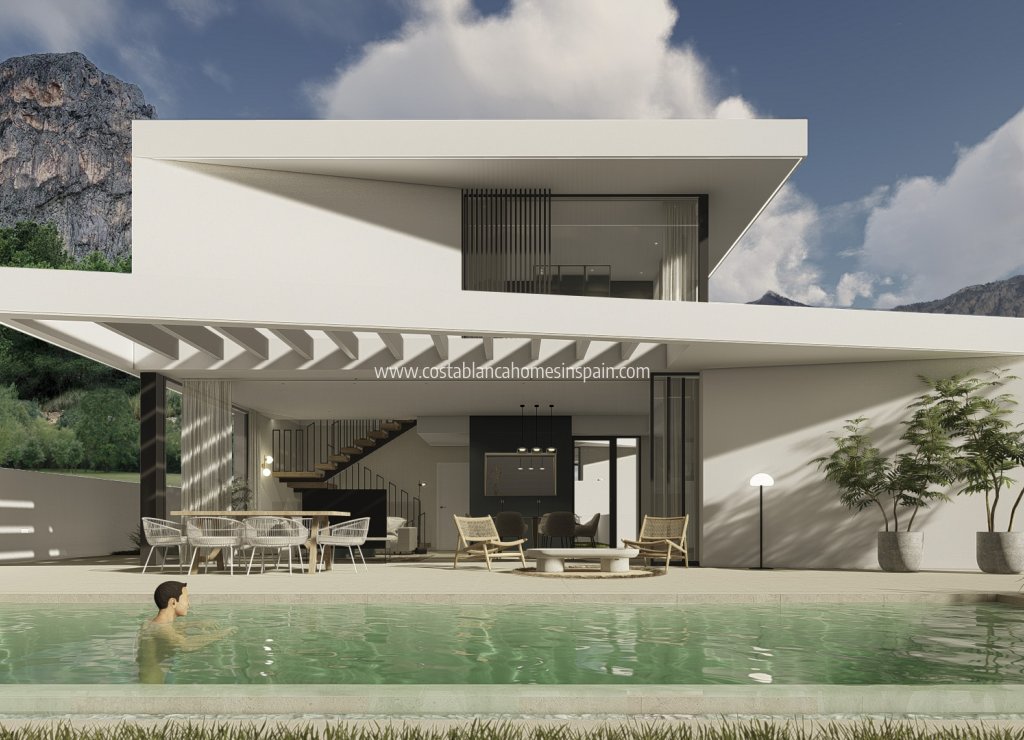 Nybygg - Detached Villa - Polop