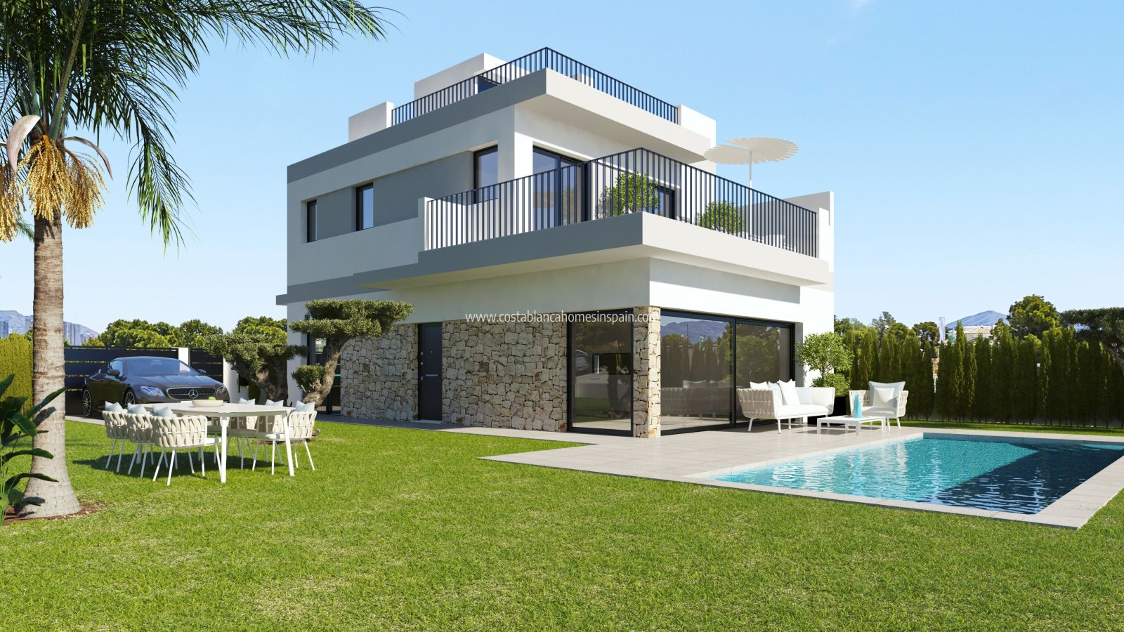 Nybygg - Detached Villa - San Miguel de Salinas