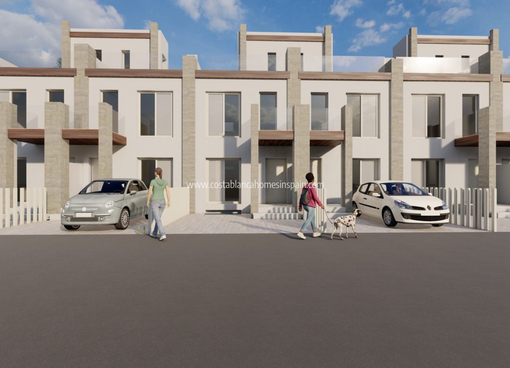 Nybygg - Semi - Detached Villa - Gran alacant - Gran Alacant