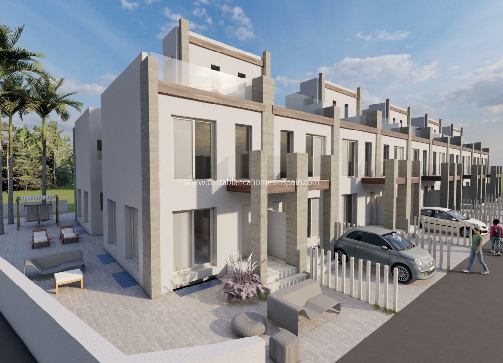 Nybygg - Semi - Detached Villa - Gran alacant - Gran Alacant