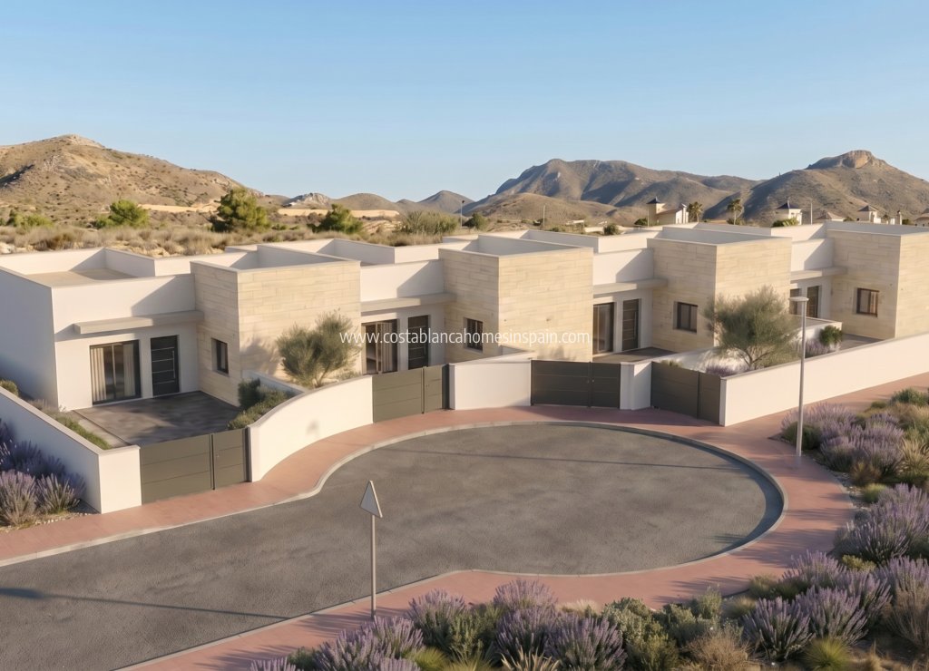Nybygg - Semi - Detached Villa - Mazarron - Mazarrón