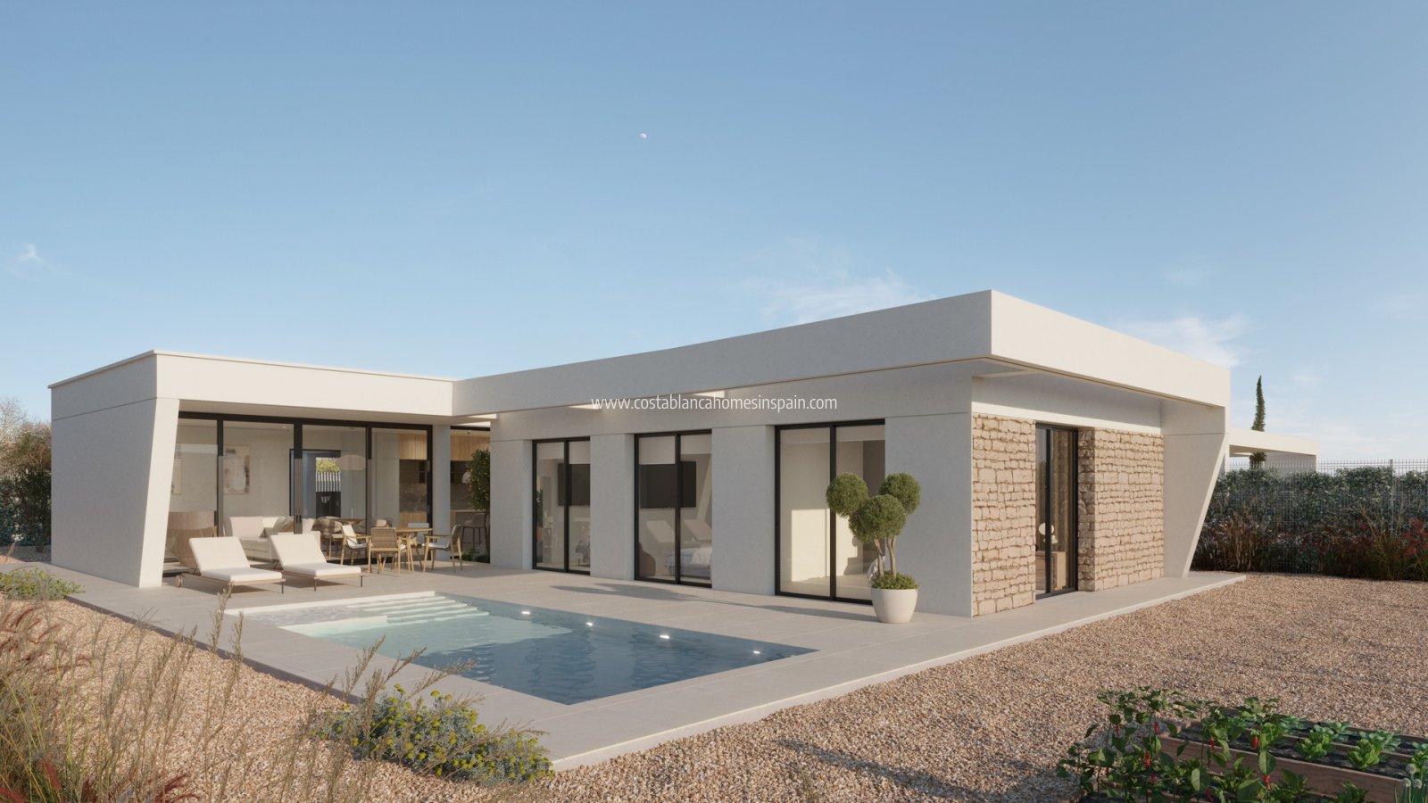 Obra Nueva - Detached Villa - Hacienda del Alamo Golf