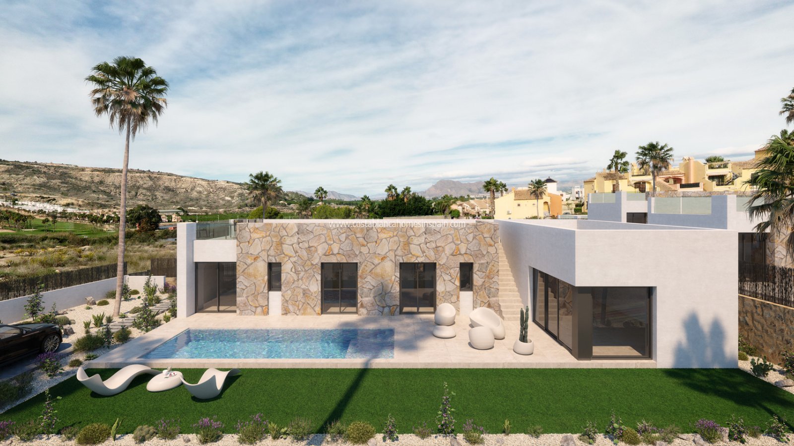 Obra Nueva - Detached Villa - La Finca Golf