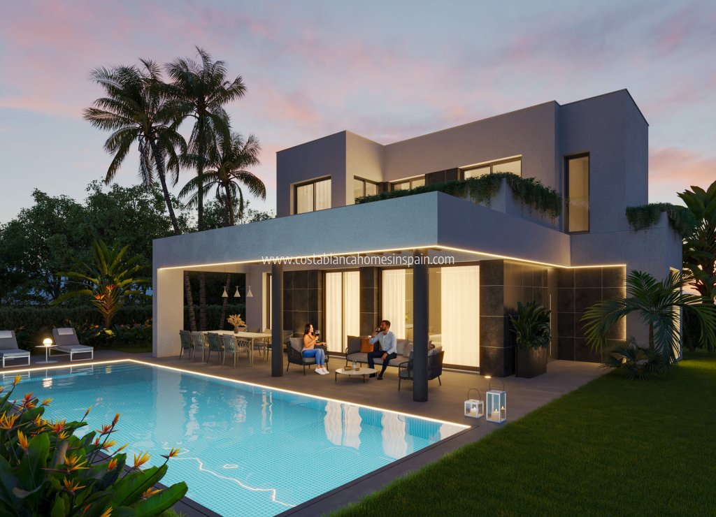 Obra Nueva - Semi - Detached Villa - Finestrat