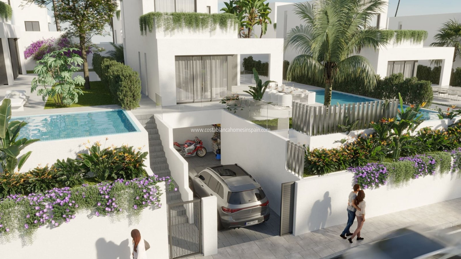 Obra Nueva - Semi - Detached Villa - Finestrat