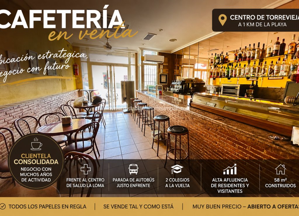 Re-salg - Commercial - Torrevieja - Center Torrevieja