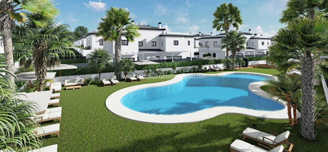 Semi - Detached Villa - New Build - Gran alacant - Gran Alacant