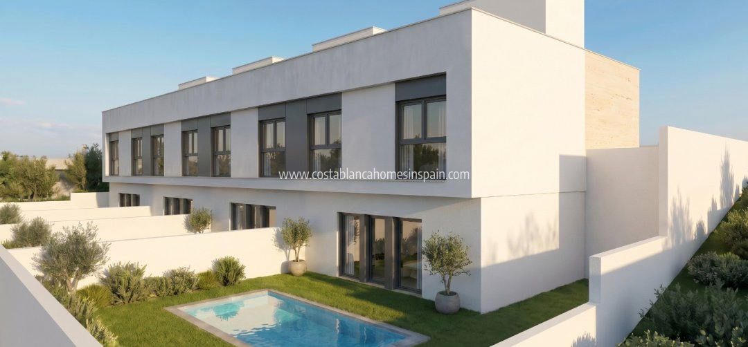 Semi - Detached Villa - Nybygg - Mazarron - Mazarrón