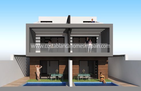 Semi - Detached Villa - Új építésű - San Javier - San Javier