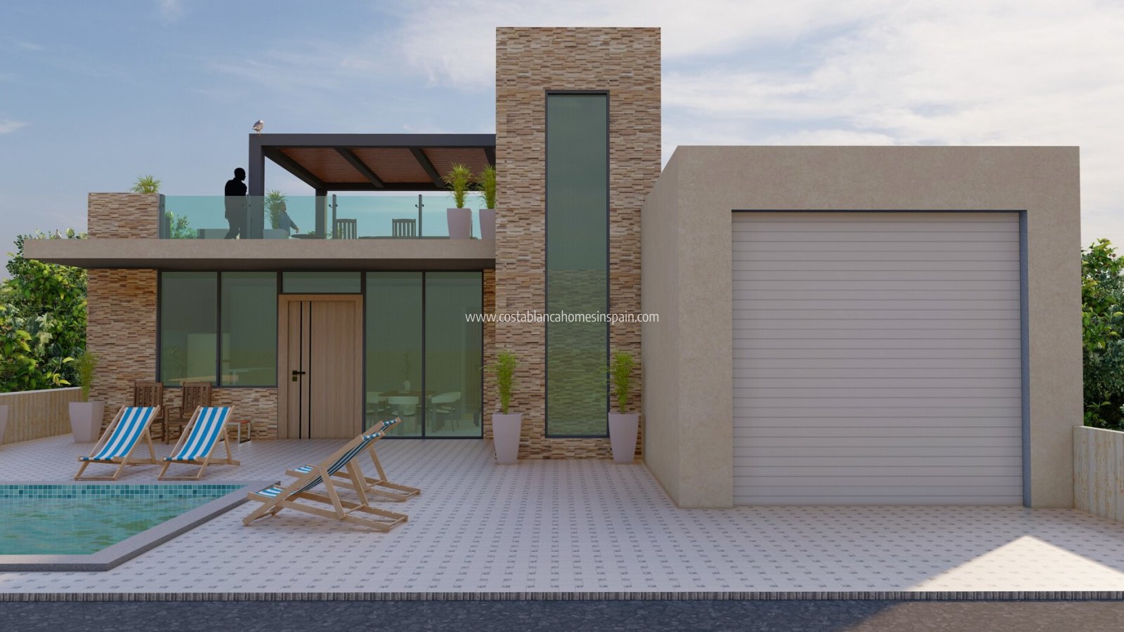 Új építésű - Detached Villa - Fuente Álamo - 