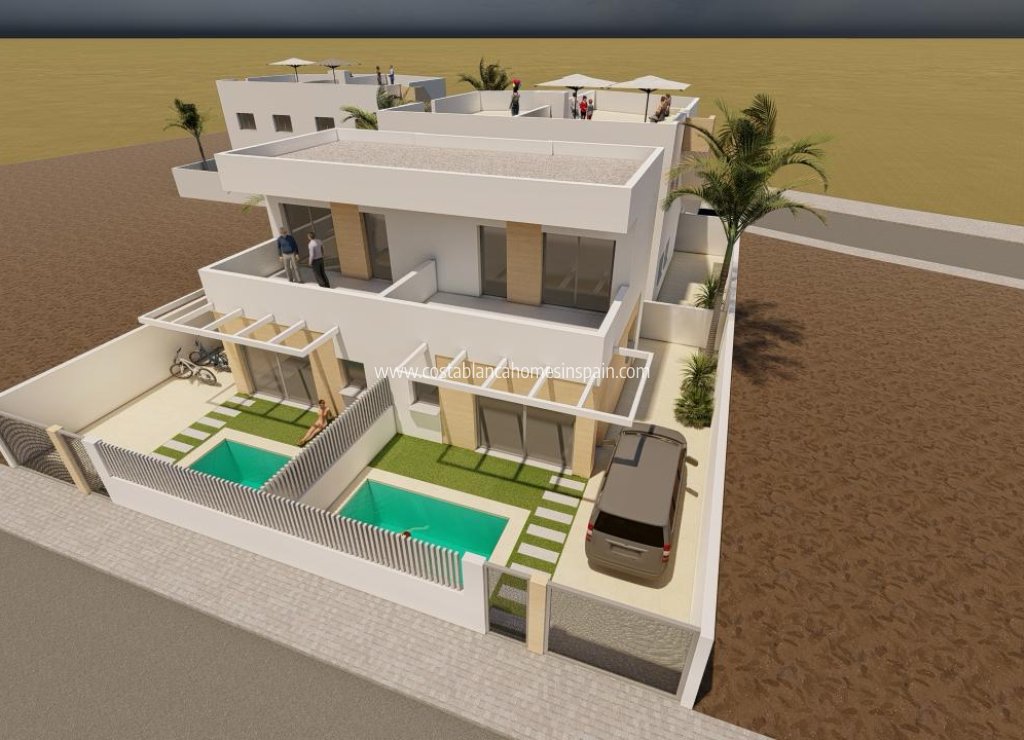 Új építésű - Townhouse - Mazarron - 
