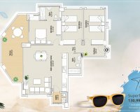 New Build - Apartment - La Manga del Mar Menor