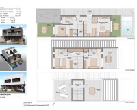 Nouvelle construction - Semi - Detached Villa - San Javier